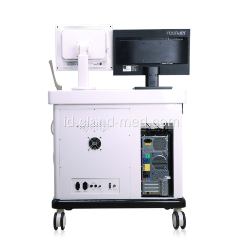 Mesin Ultrasound Trolley Digital Rumah Sakit dengan Workstation